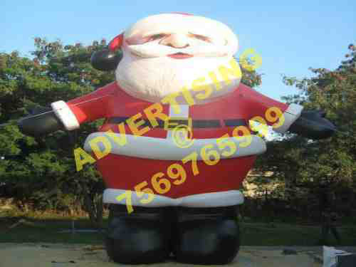 inflatable santa